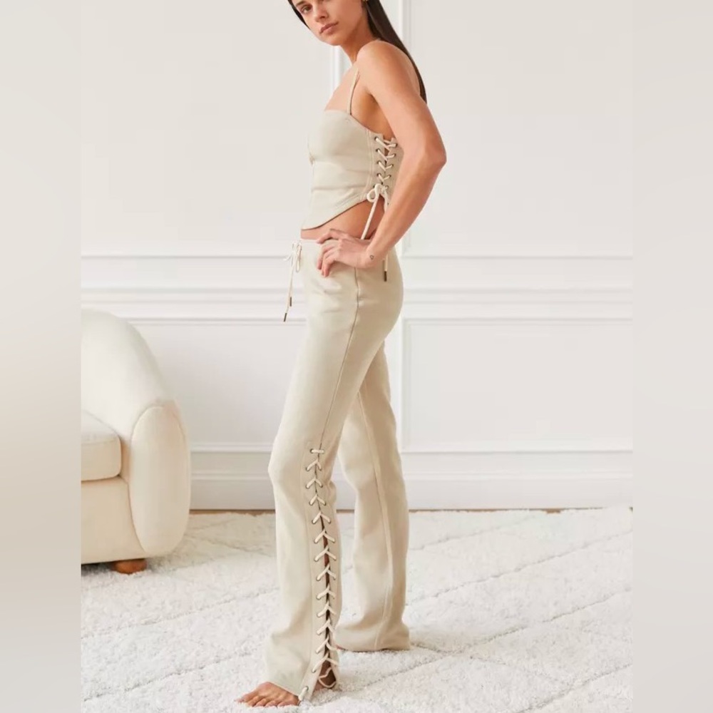 NWOT Urban Outfitters- Out From Under Elliot Lace-Up Pant Size S